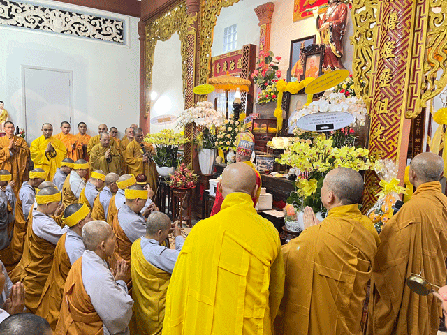 Lễ tưởng niệm Tiểu tường Ni trưởng Thích nữ Hạnh Nghiêm