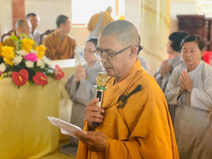 Thượng tọa Thích Thiện Châu đảm nhiệm trông coi chùa Bửu Châu