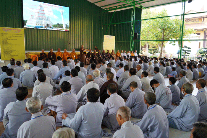 1.500 Phật tử tham gia khóa tu "Một ngày an lạc"