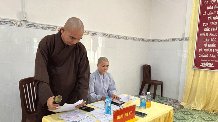 Buổi họp thông qua các nội dung quan trọng