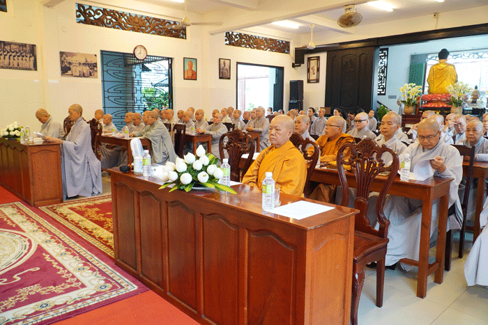 Chư Ni có buổi họp triển khai Phật sự