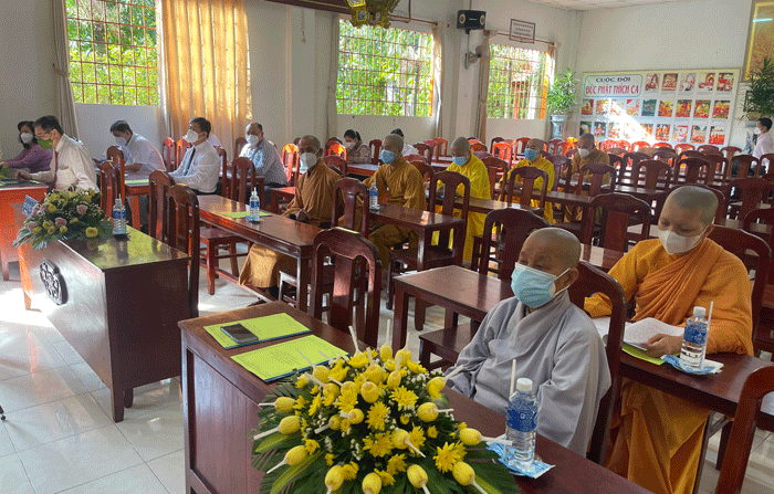 Chư tôn đức Tăng Ni, đại biểu tham dự hội nghị