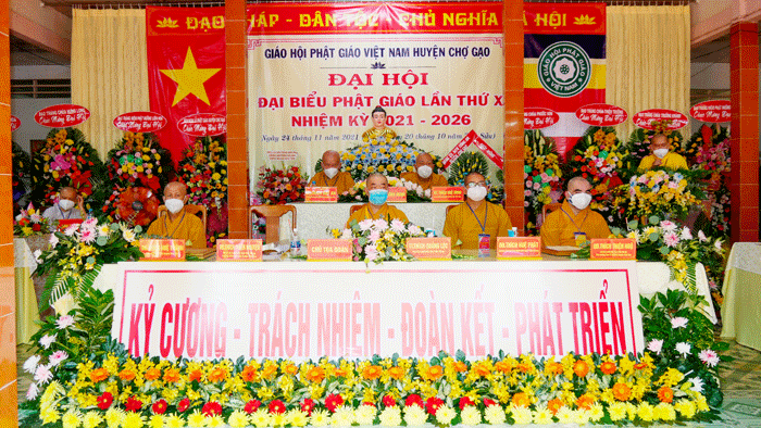 Chư tôn đức Chứng minh, Chủ tọa đoàn đại hội