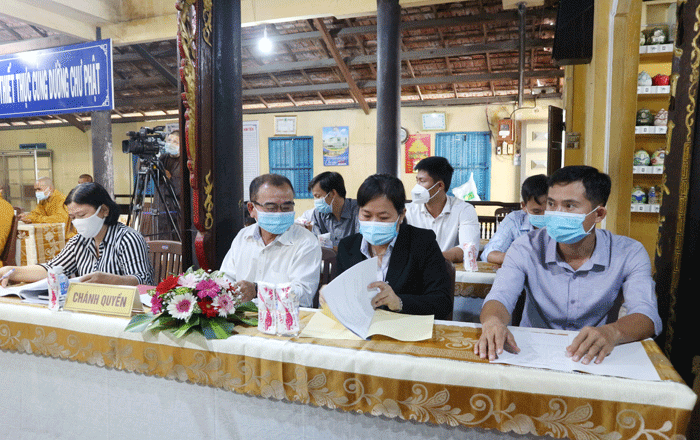 Đại biểu chính quyền tham dự hội nghị