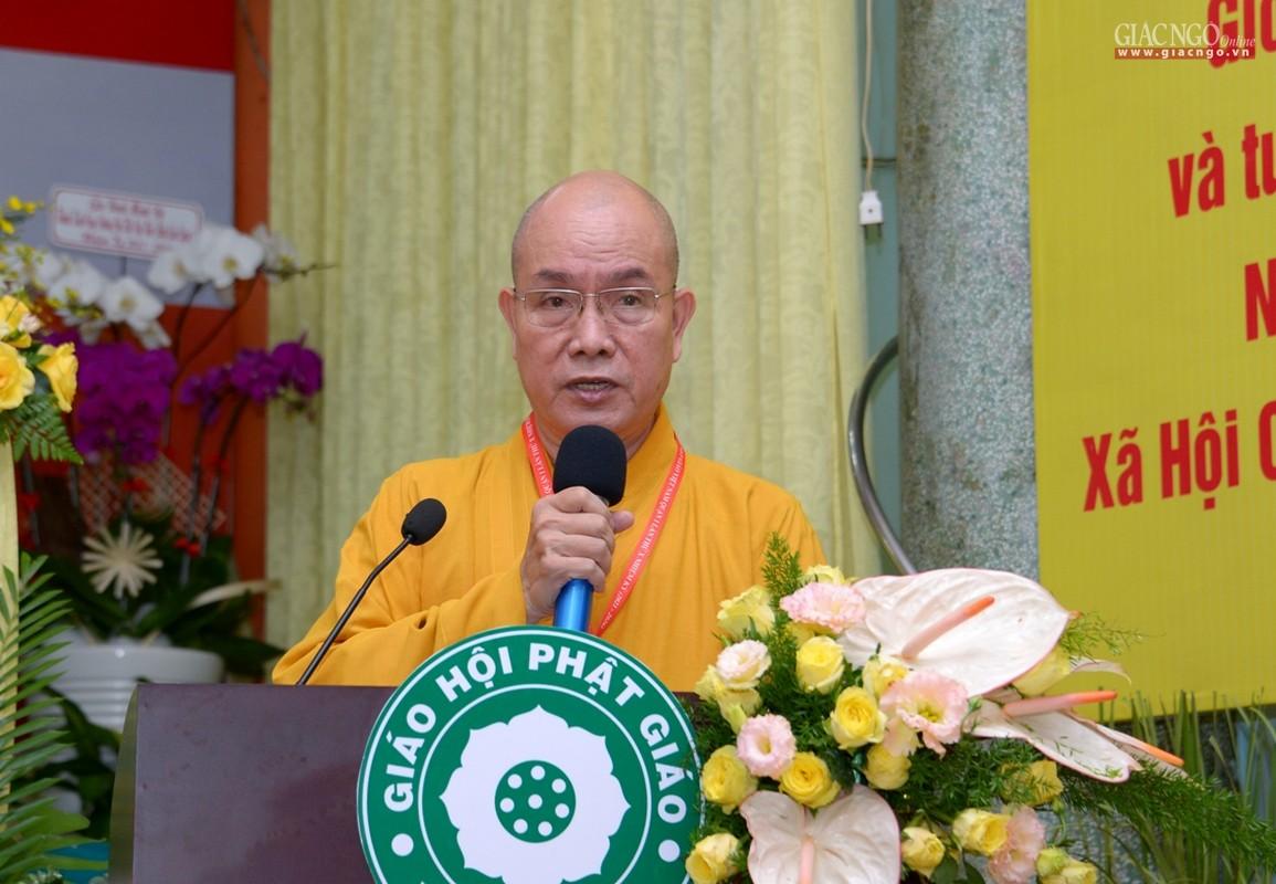 Thượng toạ Thích Tắc Huê trình danh sách nhân sự dự kiến tham gia Ban Trị sự GHPGVN quận 1 nhiệm kỳ 2021-2026