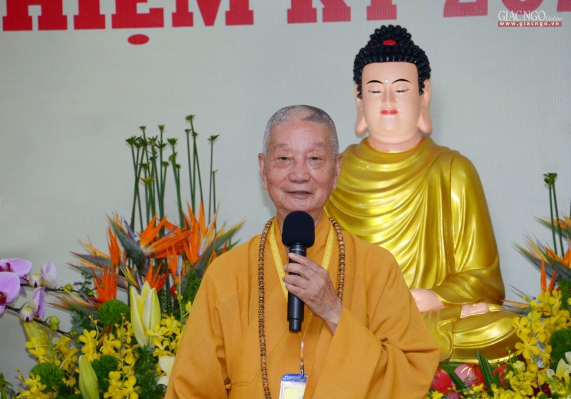 Trưởng lão Hoà thượng Thích Trí Quảng ban lời đạo từ tại đại hội