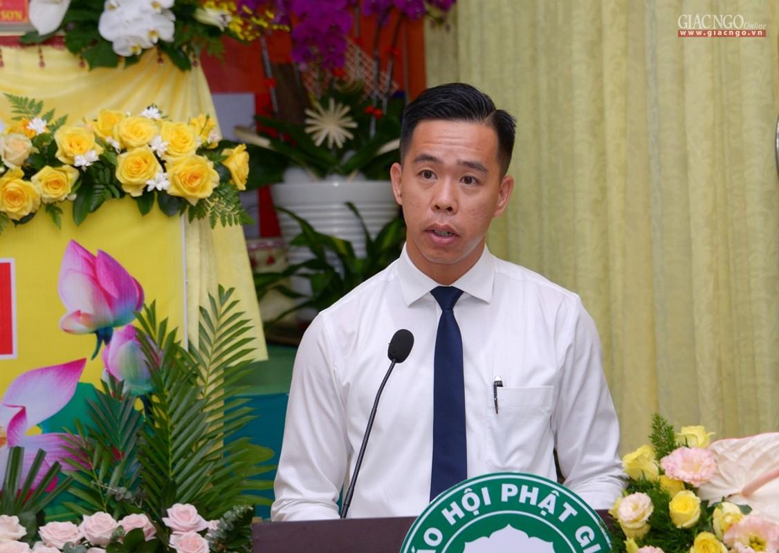 Ông Nguyễn Kim Đức đại diện chính quyền sở tại phát biểu tại đại hội