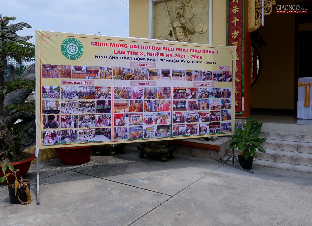 Không gian triển lãm các công tác Phật sự nhiệm kỳ 2026-2021 của Ban Trị sự Phật giáo quận 7 Không gian triển lãm các công tác Phật sự nhiệm kỳ 2026-2021 của Ban Trị sự Phật giáo quận 7