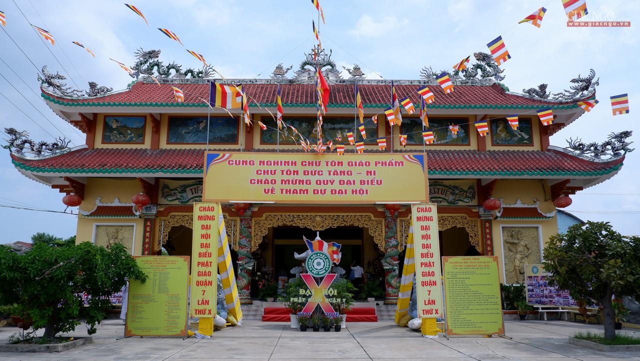 Long Hoa cổ tự - nơi tổ chức Đại hội đại biểu Phật giáo quận 7, ngày mai 13-5 Long Hoa cổ tự - nơi tổ chức Đại hội đại biểu Phật giáo quận 7, ngày mai 13-5