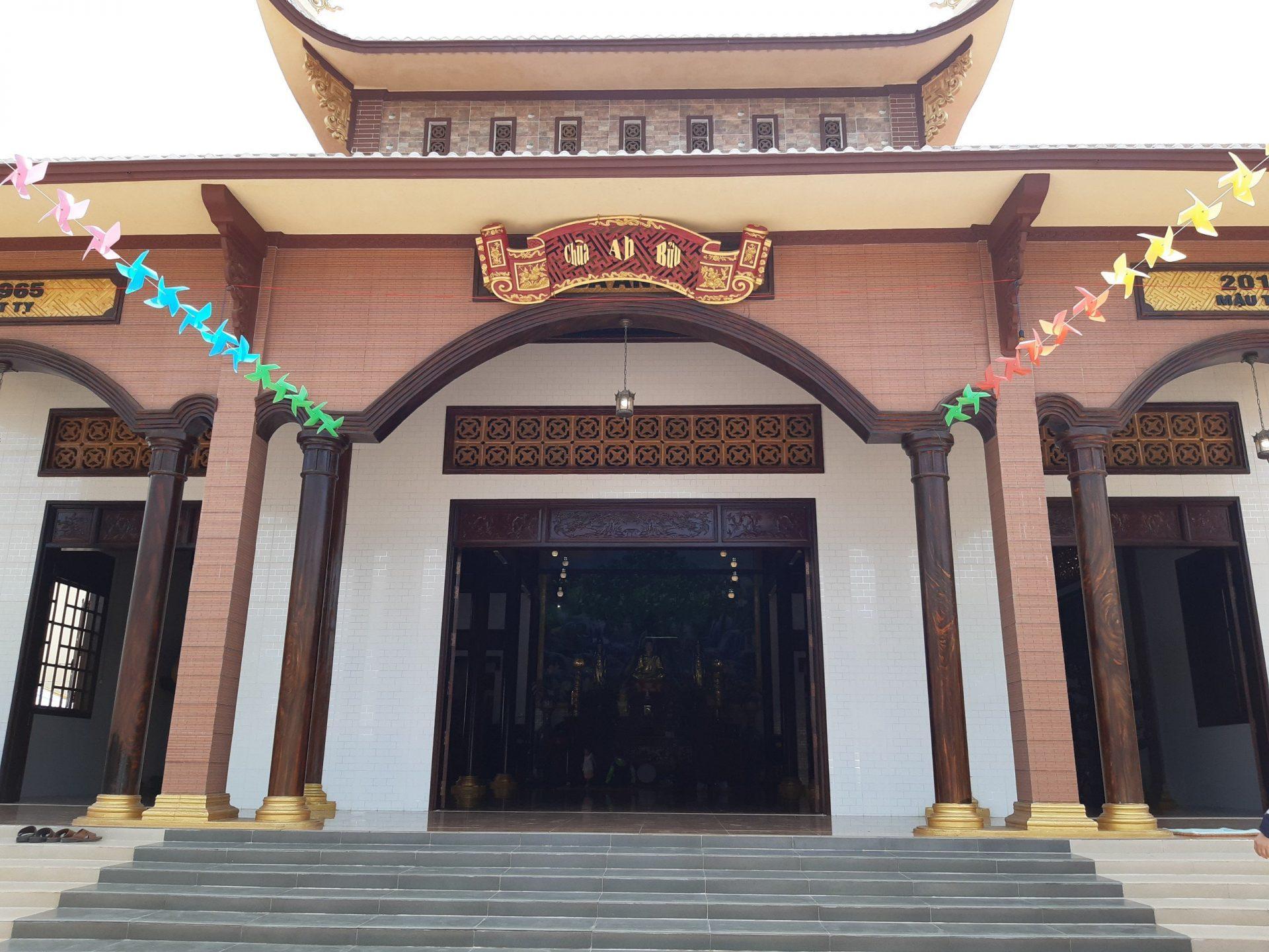 Mặt trước chánh điện chùa An Bửu Mặt trước chánh điện chùa An Bửu