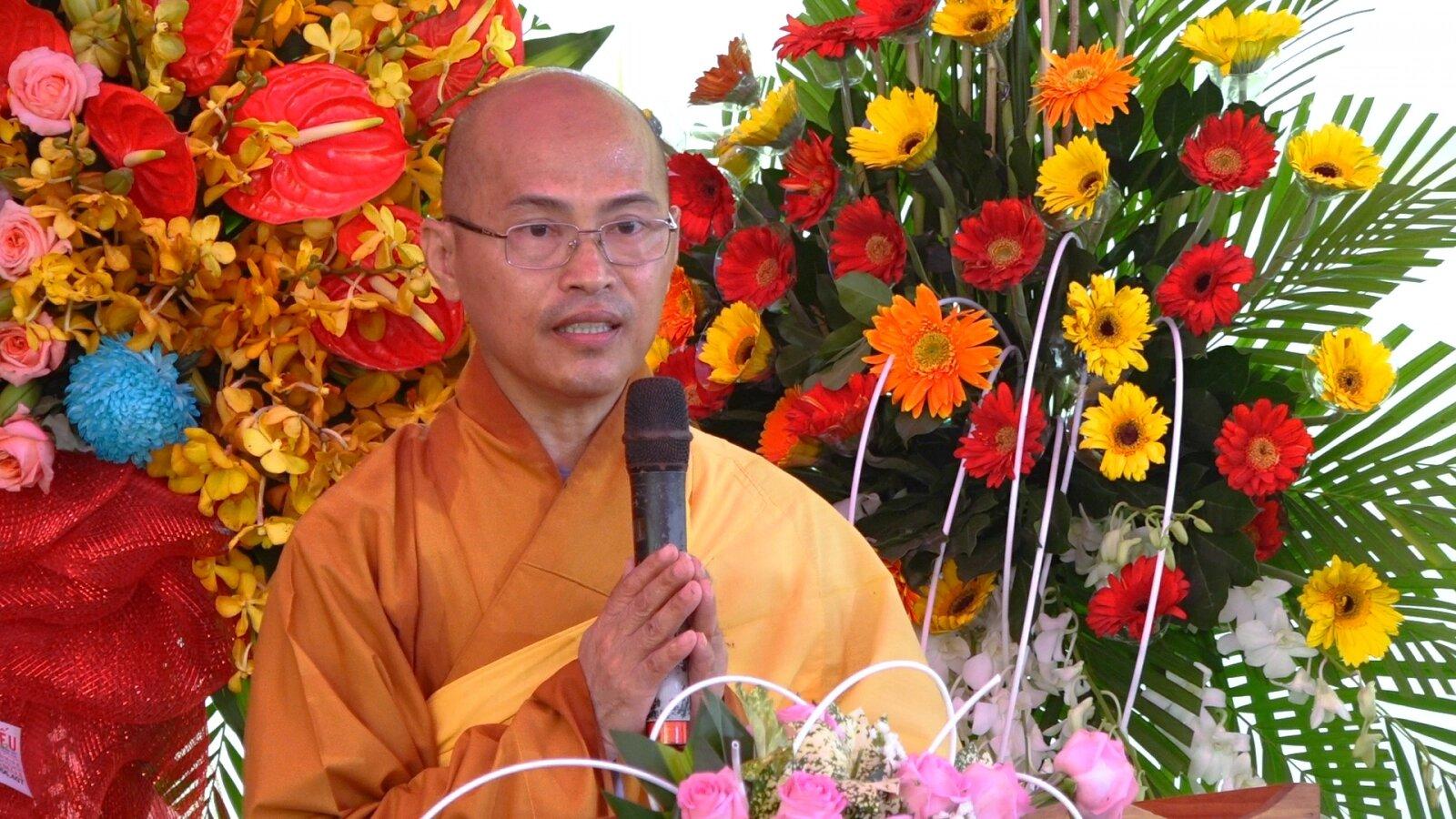 Đại đức Thích Lệ Trí, trụ trì tổ đình Long Phước Đại đức Thích Lệ Trí, trụ trì tổ đình Long Phước