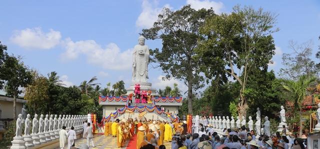 An vị khu vườn đại nguyện tại chùa Phước Long An vị khu vườn đại nguyện tại chùa Phước Long