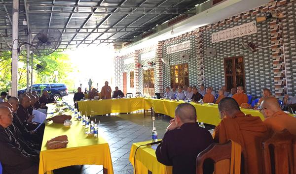 Ban Trị sự GHPGVN huyện Long Điền thảo luận về nhân sự