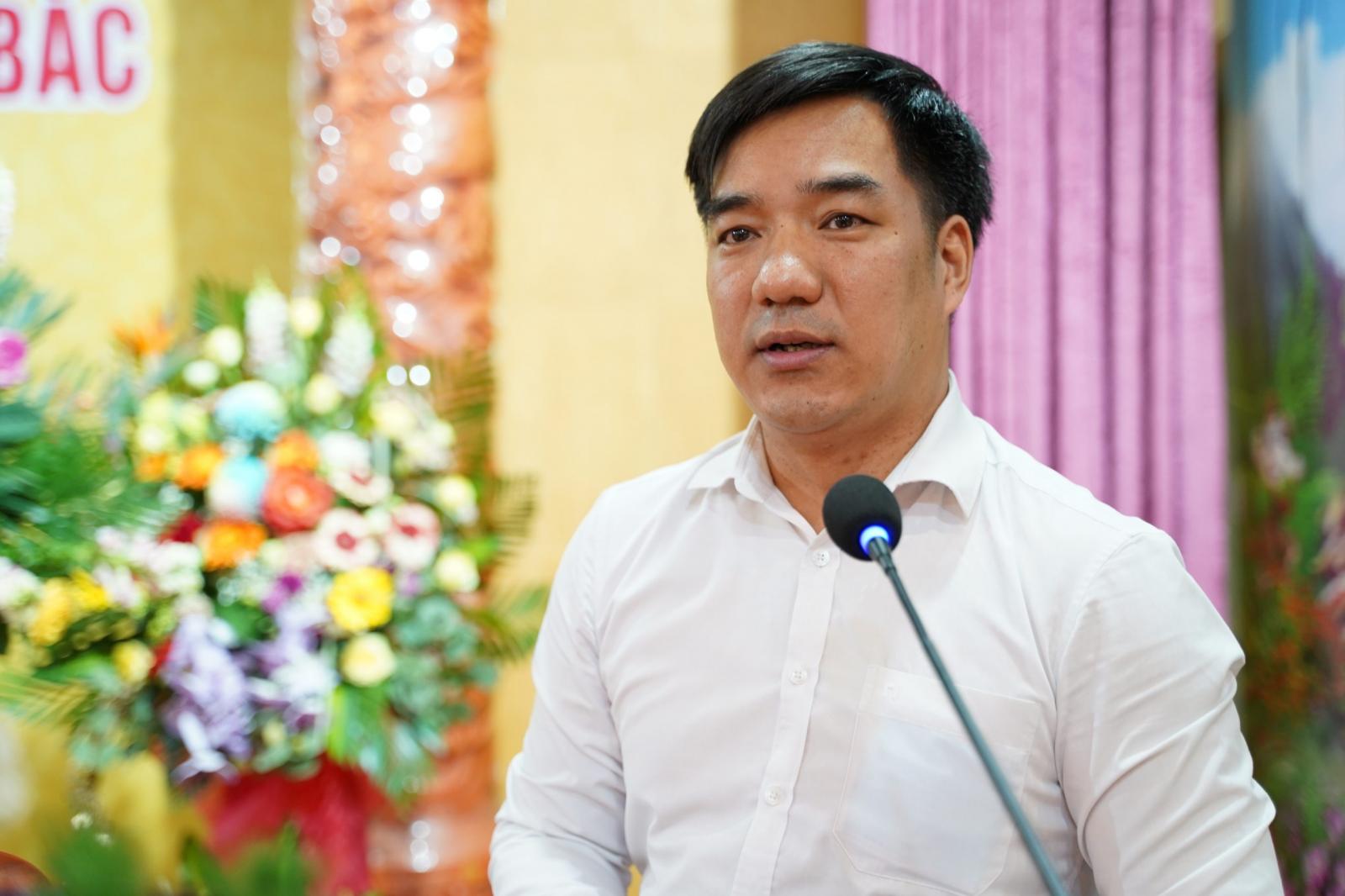 Ông Nguyễn Phúc Nguyên phát biểu tại hội nghị Ông Nguyễn Phúc Nguyên phát biểu tại hội nghị