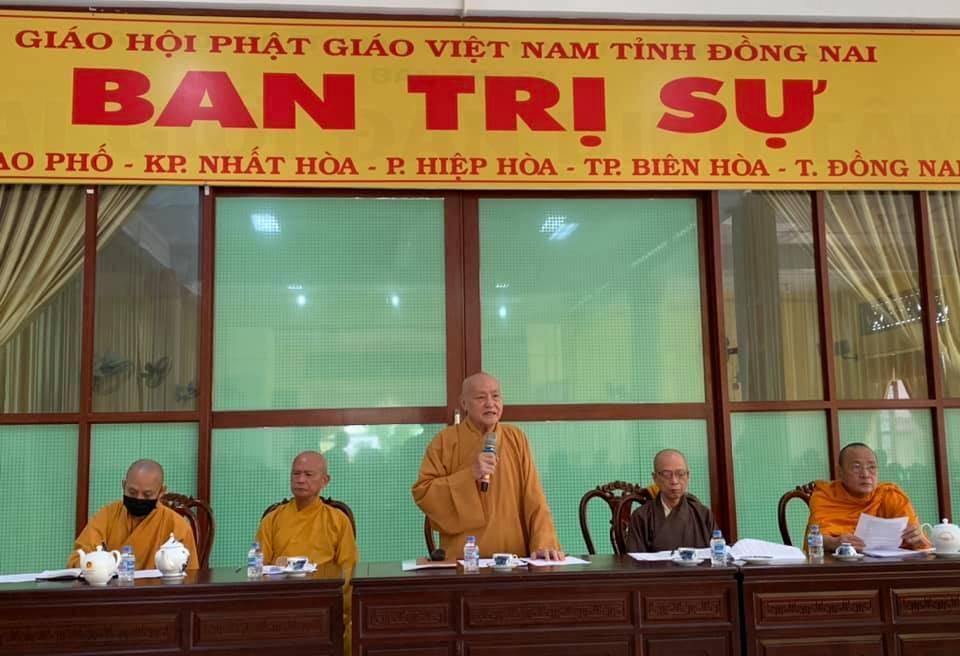 Hòa thượng Thích Nhật Quang phát biểu khai mạc Hòa thượng Thích Nhật Quang phát biểu khai mạc