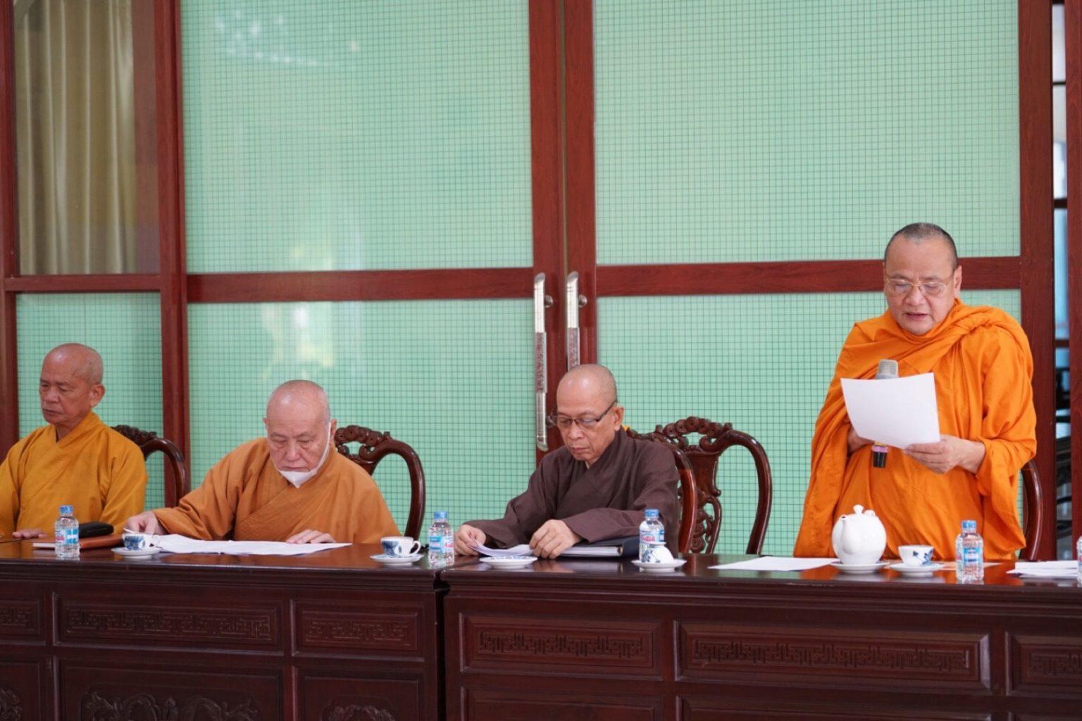 Hòa thượng Thích Bửu Chánh triển khai kế hoạch tổ chức Đại lễ Phật Đản Hòa thượng Thích Bửu Chánh triển khai kế hoạch tổ chức Đại lễ Phật Đản