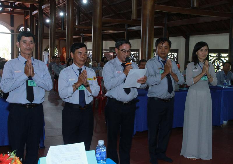 5 Huynh trưởng được bầu vào Ban điều hành Gia đình Phật tử thị xã nhiệm kỳ 2021-2026