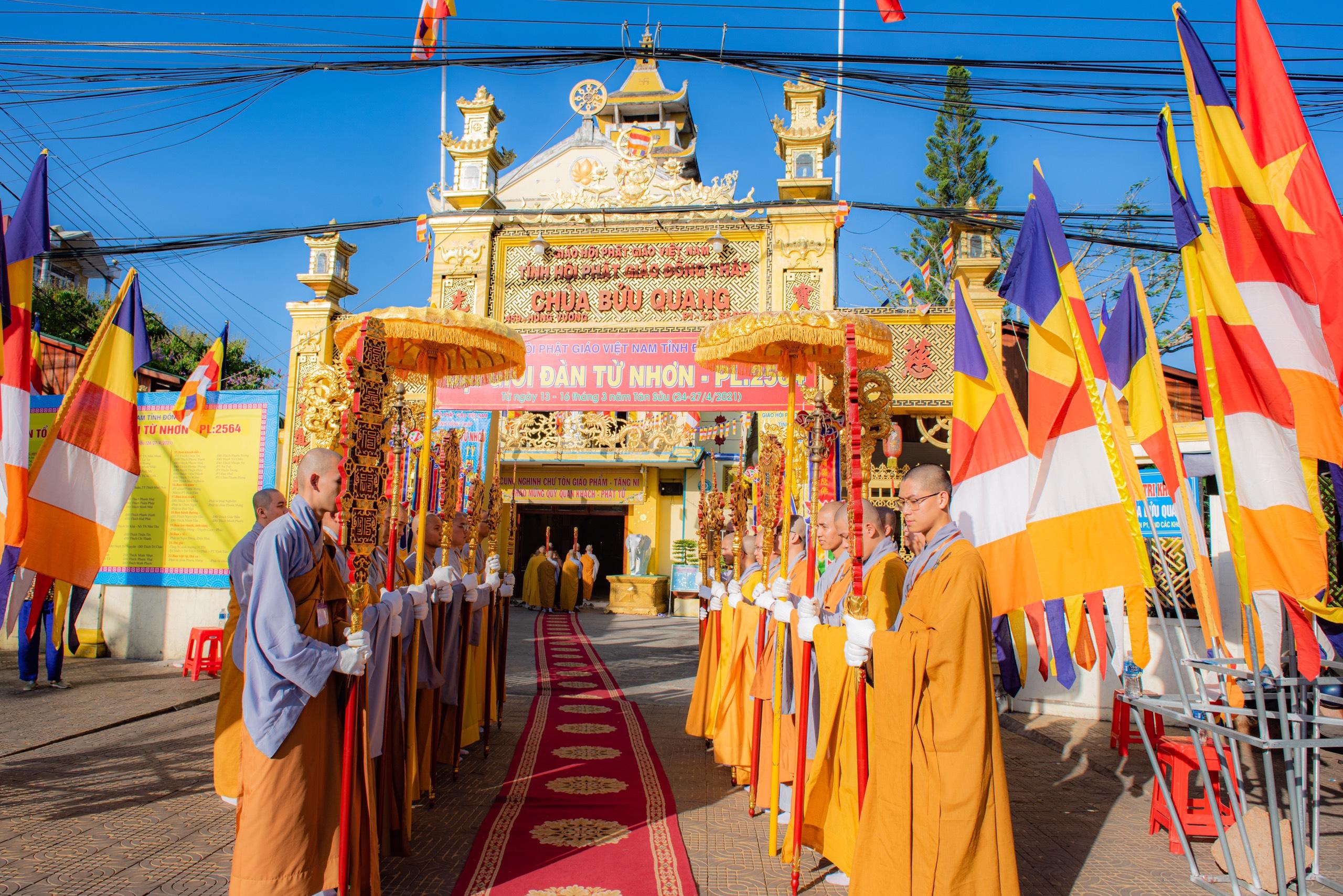 Chùa Bửu Quang - trụ sở Ban Trị sự GHPGVN tỉnh Đồng Tháp