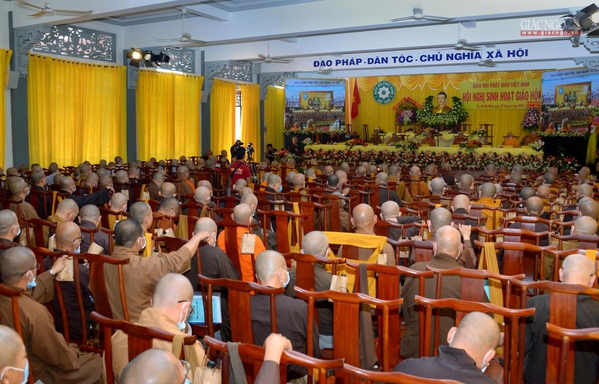 Quang cảnh Hội nghị sinh hoạt Giáo hội chiều 27-4 Quang cảnh Hội nghị sinh hoạt Giáo hội chiều 27-4