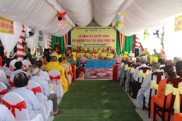Quang cảnh lễ bổ nhiệm trụ trì chùa Phúc An Quang cảnh lễ bổ nhiệm trụ trì chùa Phúc An