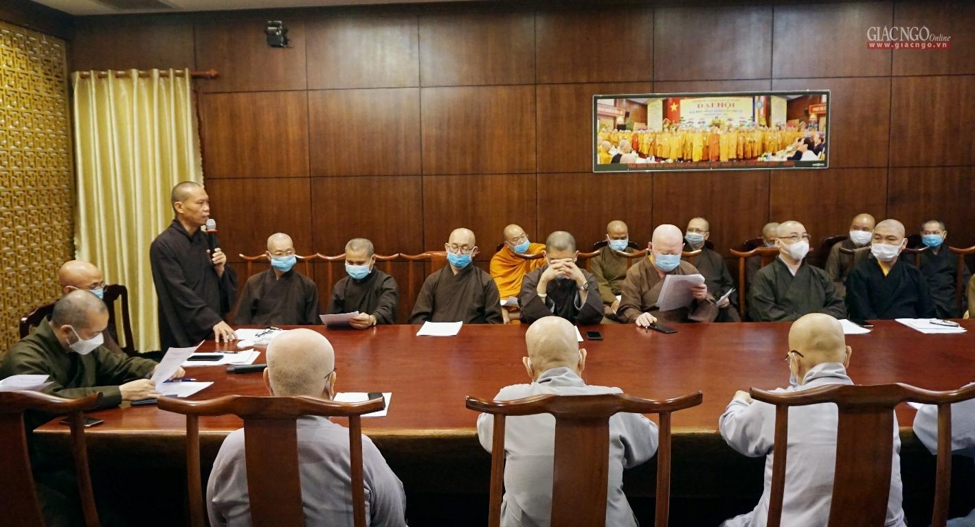 Thượng tọa Thích Trí Chơn nêu một số chi tiết của triển lãm hình ảnh thành tựu 40 năm của Giáo hội TP.HCM Thượng tọa Thích Trí Chơn nêu một số chi tiết của triển lãm hình ảnh thành tựu 40 năm của Giáo hội TP.HCM