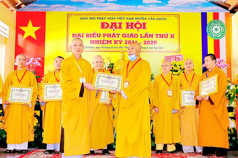 Ban Trị sự huyện khóa IX (2016-2021) có những đóng góp được ghi nhận