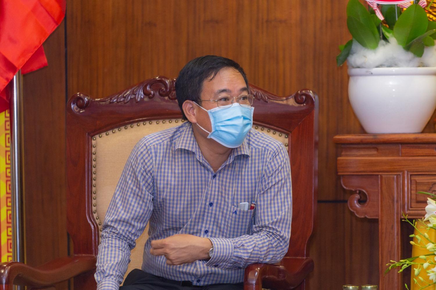 Ông Nguyễn Duy Tân chúc mừng Đại lễ Phật đản Phật lịch 2565 đến chư tôn đức