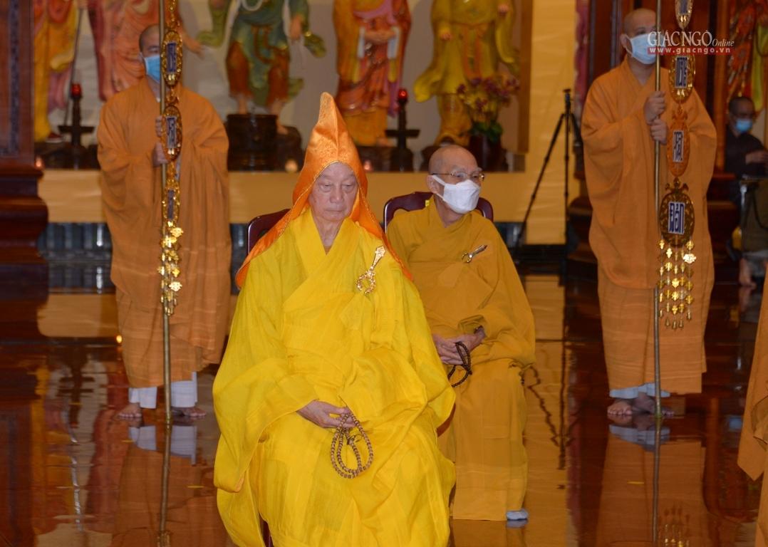 Trưởng lão Hòa thượng Đệ nhất Phó Pháp chủ Hội đồng Chứng minh