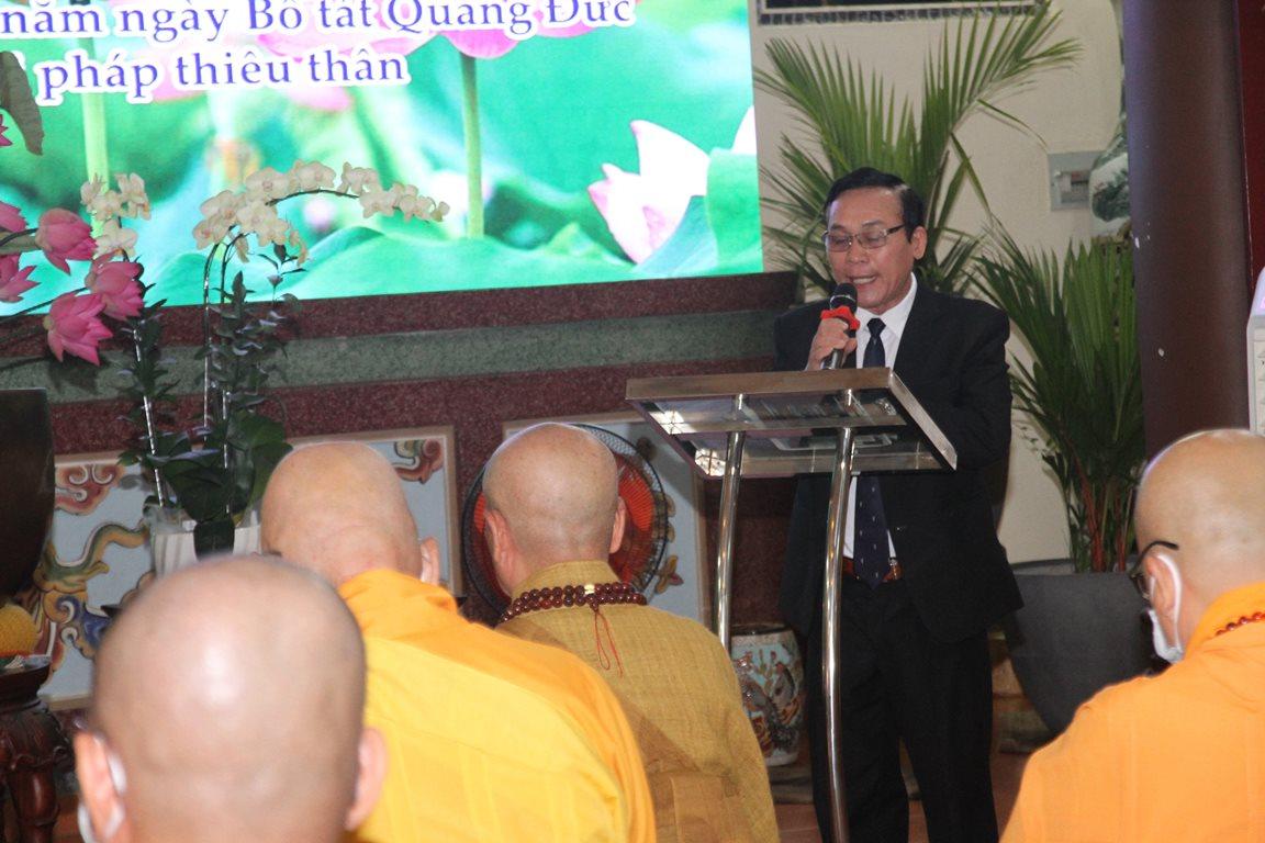 Ông Nguyễn Tấn Tuân ghi nhận, tuyên dương những thành tựu Phật giáo Khánh Hòa đã đạt được Ông Nguyễn Tấn Tuân ghi nhận, tuyên dương những thành tựu Phật giáo Khánh Hòa đã đạt được
