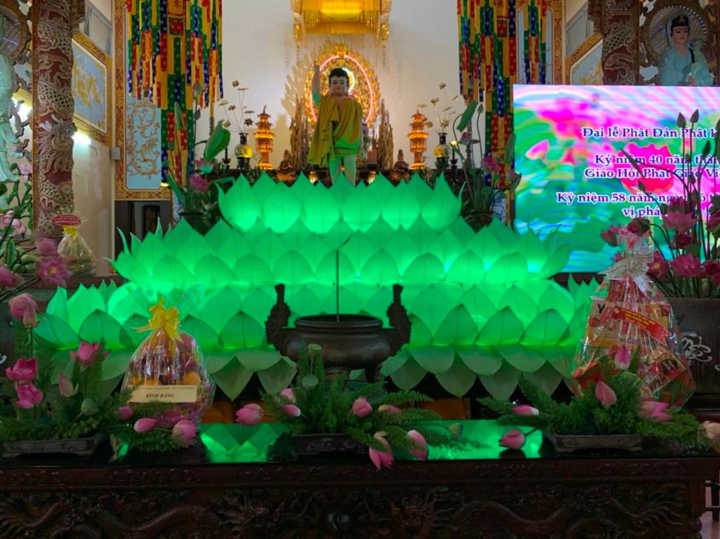 Đại lễ Phật đản do Ban Trị sự GHPGVN tỉnh Khánh Hòa tổ chức trong bối cảnh nâng cao phòng chống Covid-19 Đại lễ Phật đản do Ban Trị sự GHPGVN tỉnh Khánh Hòa tổ chức trong bối cảnh nâng cao phòng chống Covid-19