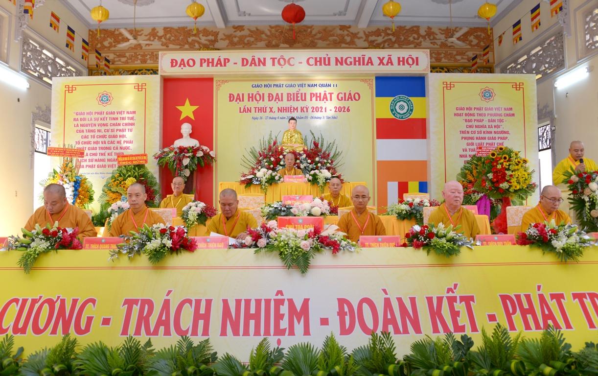 Ban Chứng minh, chủ tọa đại hội