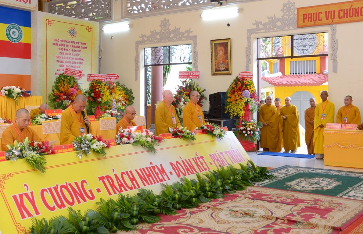 Hòa thượng Thích Thiện Ngộ tuyên bố mãn nhiệm