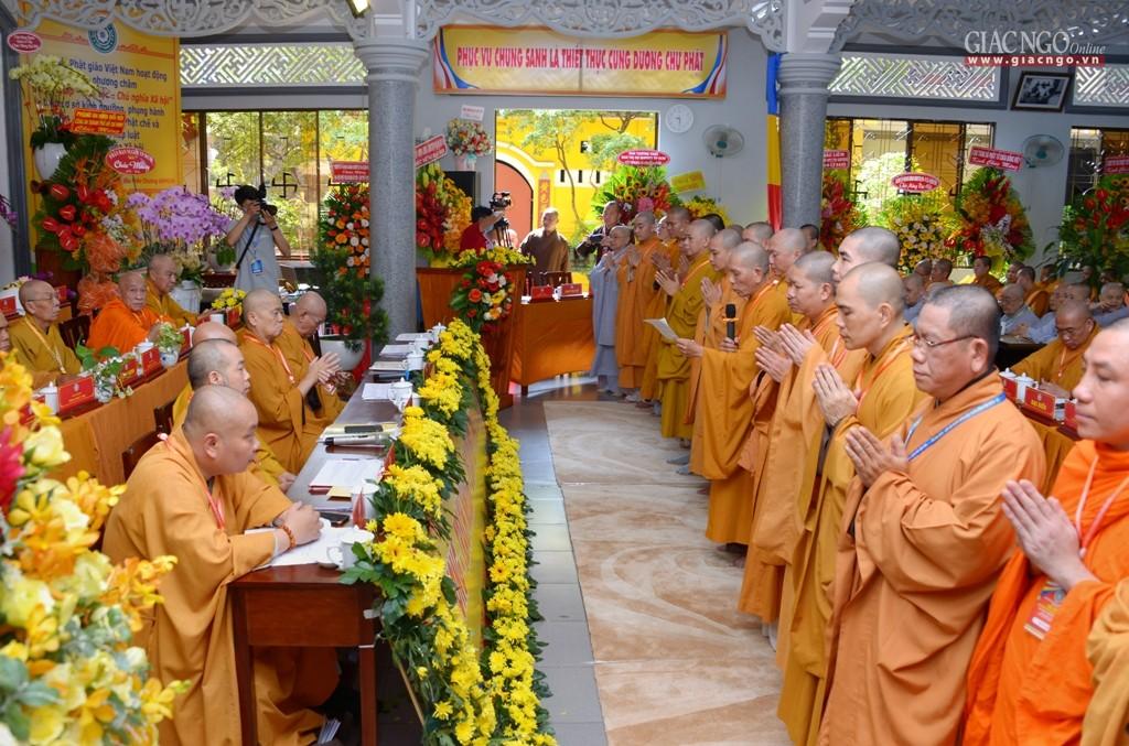 Tân Ban Trị sự GHPGVN quận Gò Vấp ra mắt tại đại hội gồm 36 thành viên Tân Ban Trị sự GHPGVN quận Gò Vấp ra mắt tại đại hội gồm 36 thành viên