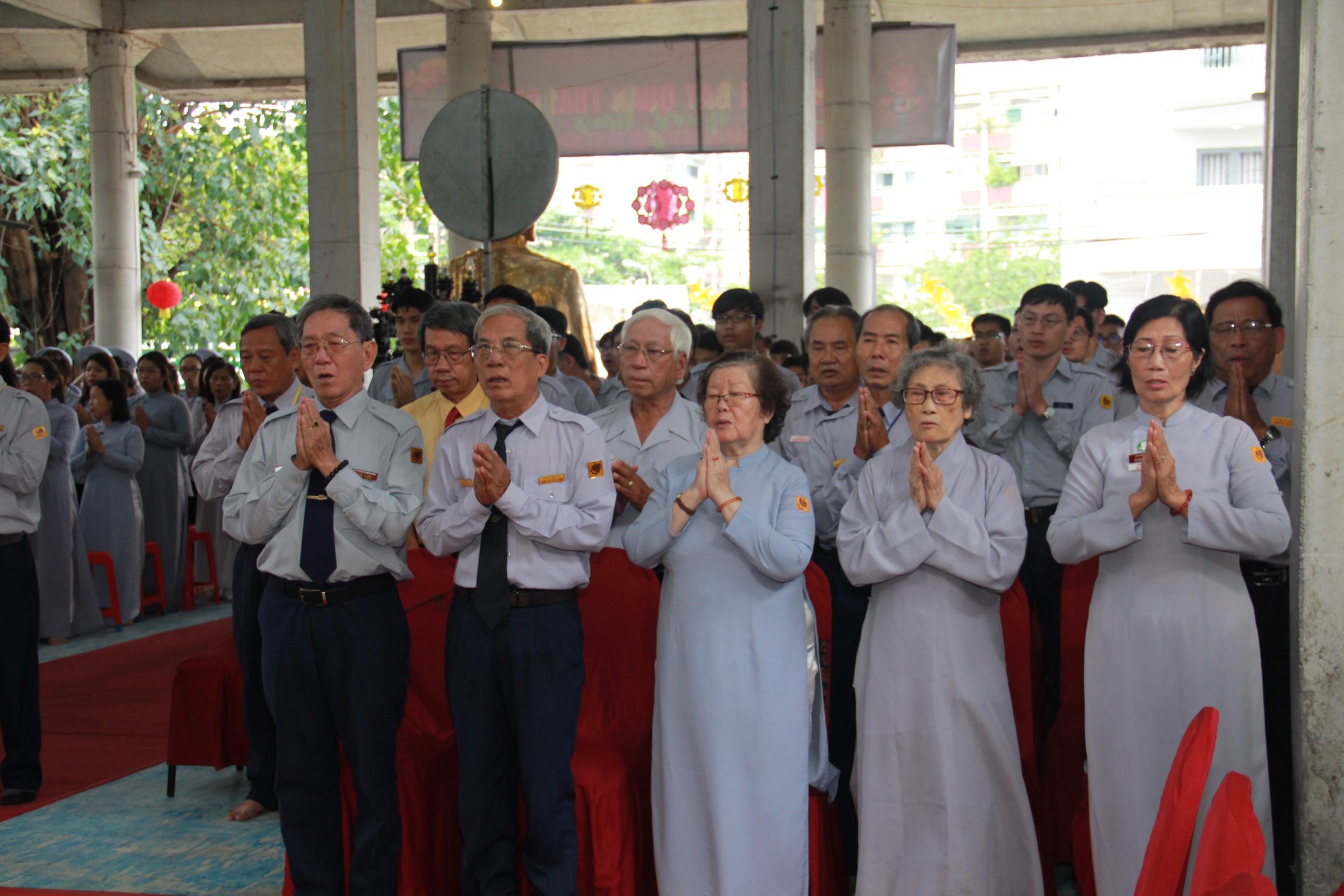 Huynh trưởng các đơn vị GĐPT TP.HCM tưởng niệm chư vị sáng lập, ân sư... Gia đình Phật tử Việt Nam - Ảnh: Ban Thông tin truyền thông GĐPT TP.HCM Huynh trưởng các đơn vị GĐPT TP.HCM tưởng niệm chư vị sáng lập, ân sư... Gia đình Phật tử Việt Nam - Ảnh: Ban Thông tin truyền thông GĐPT TP.HCM