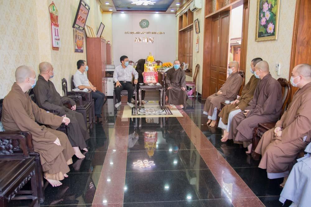 Tại Văn phòng Ban Trị sự GHPGVN quận 3 Tại Văn phòng Ban Trị sự GHPGVN quận 3