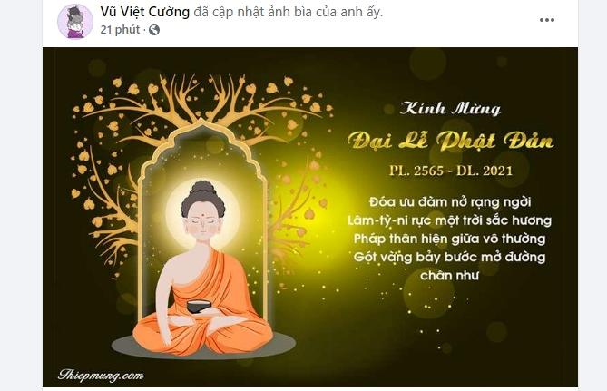 Bạn trẻ thay đổi hình đại diện trên facebook Kính mừng Phật đản ...