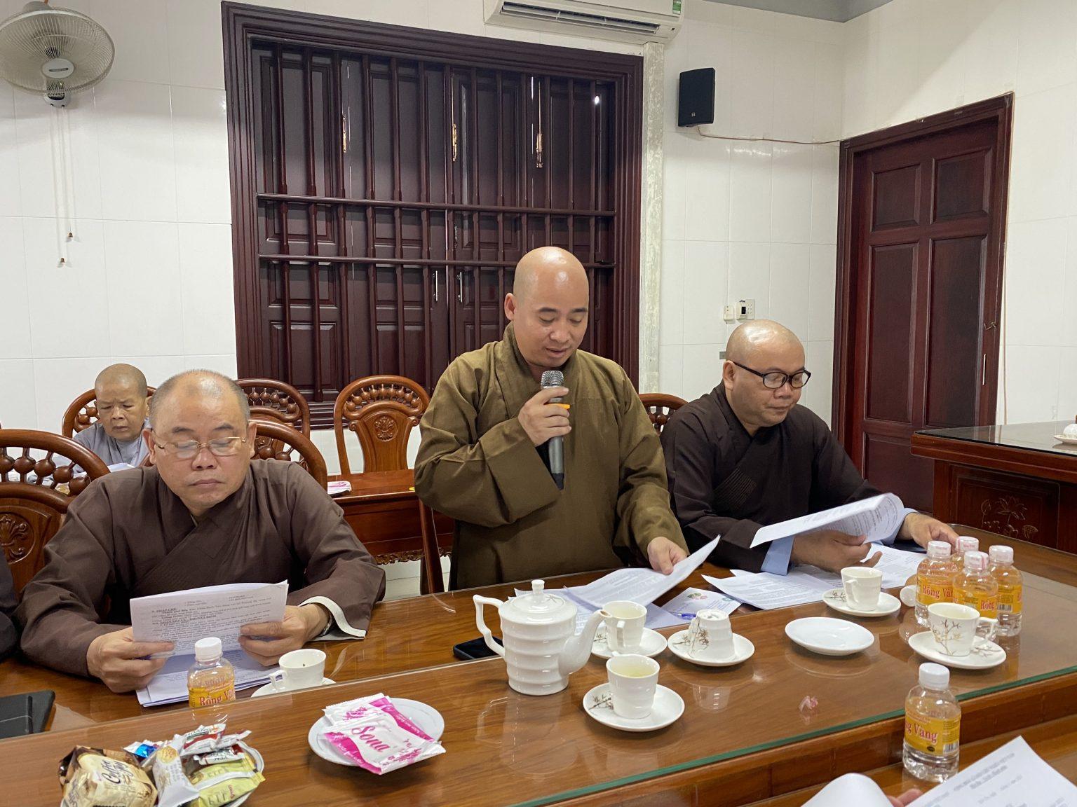 Chư tôn đức Tăng thảo luận, đóng góp ý kiến tại phiên họp Chư tôn đức Tăng thảo luận, đóng góp ý kiến tại phiên họp
