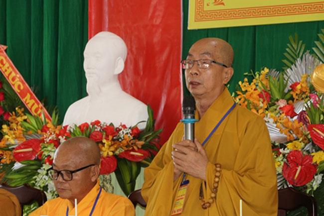 Hòa thượng Thích Nhựt Tấn ban đạo từ Hòa thượng Thích Nhựt Tấn ban đạo từ