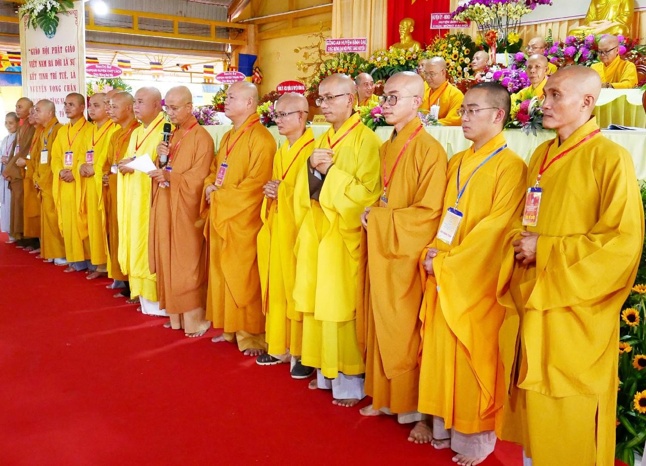 Tân Ban Trị sự GHPGVN huyện Bình Đại ra mắt đại hội Tân Ban Trị sự GHPGVN huyện Bình Đại ra mắt đại hội