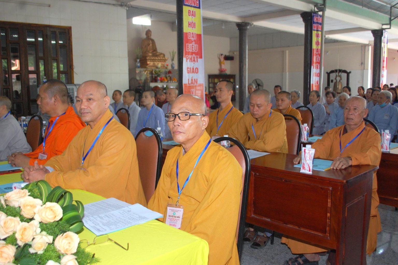 Chư tôn đức Tăng tham dự đại hội Chư tôn đức Tăng tham dự đại hội