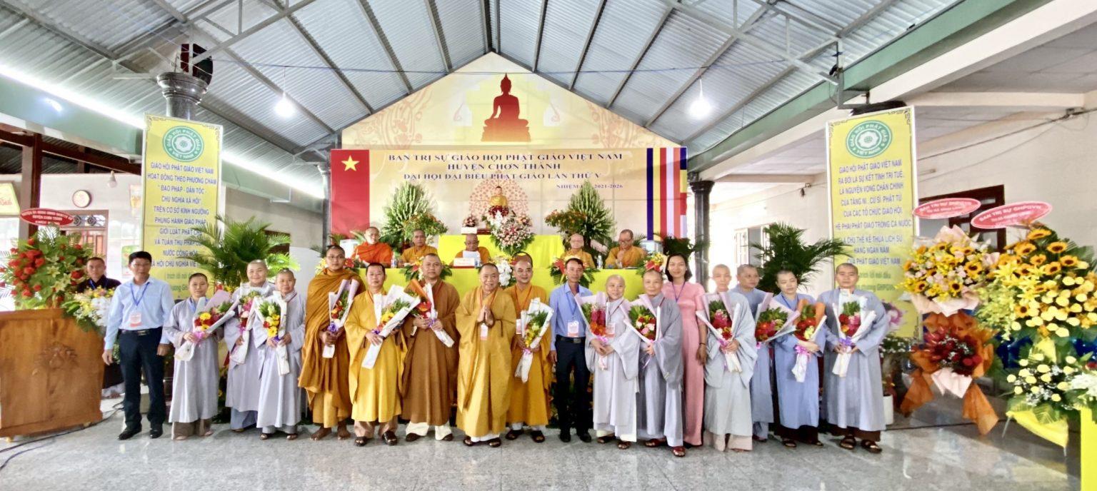 Tân Ban Trị sự Phật giáo huyện Chơn Thành ra mắt đại hội Tân Ban Trị sự Phật giáo huyện Chơn Thành ra mắt đại hội