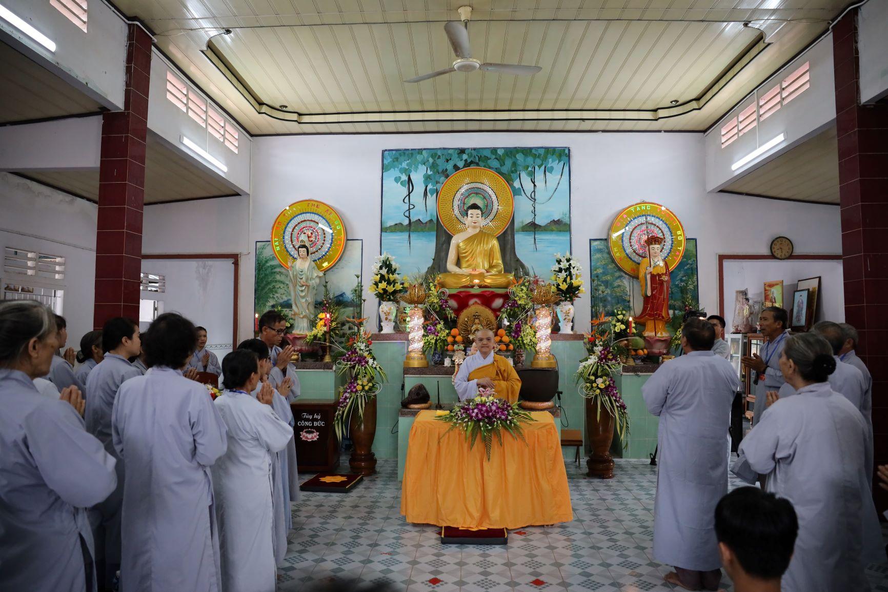 Thời pháp thoại của Ni sư Thích nữ Hương Nhũ tại chùa Quảng Đức (huyện Đức Linh, Bình Thuận)