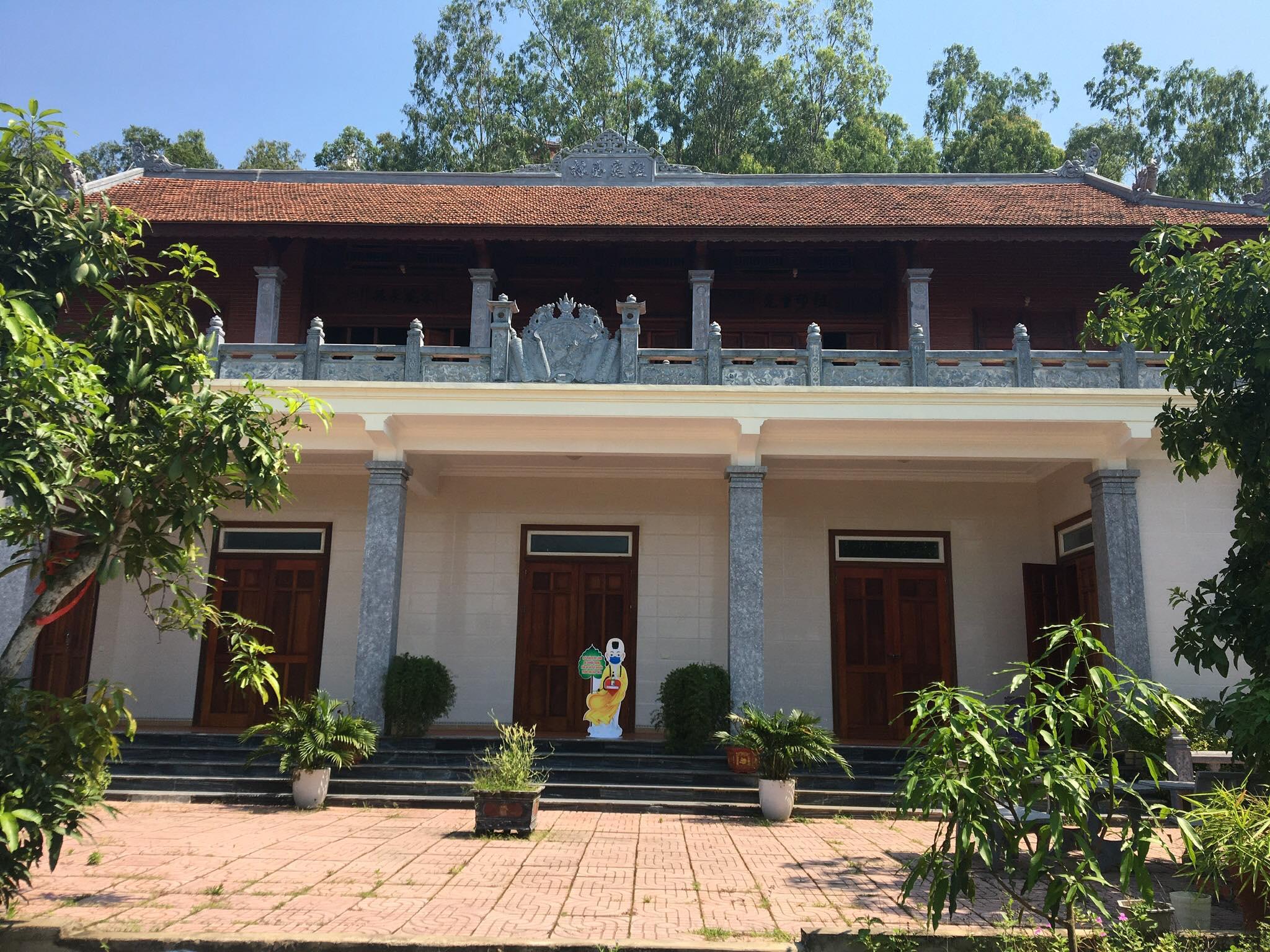 Chùa An Thái, trụ sở văn phòng Ban Trị sự GHPGVN huyện Quỳnh Lưu cũng tạm đóng cửa