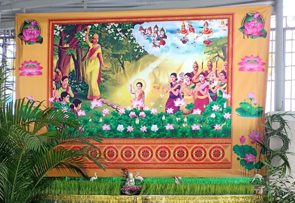 Phật đản tại chùa Liên Hoa - Ảnh: chùa Liên Hoa Phật đản tại chùa Liên Hoa - Ảnh: chùa Liên Hoa