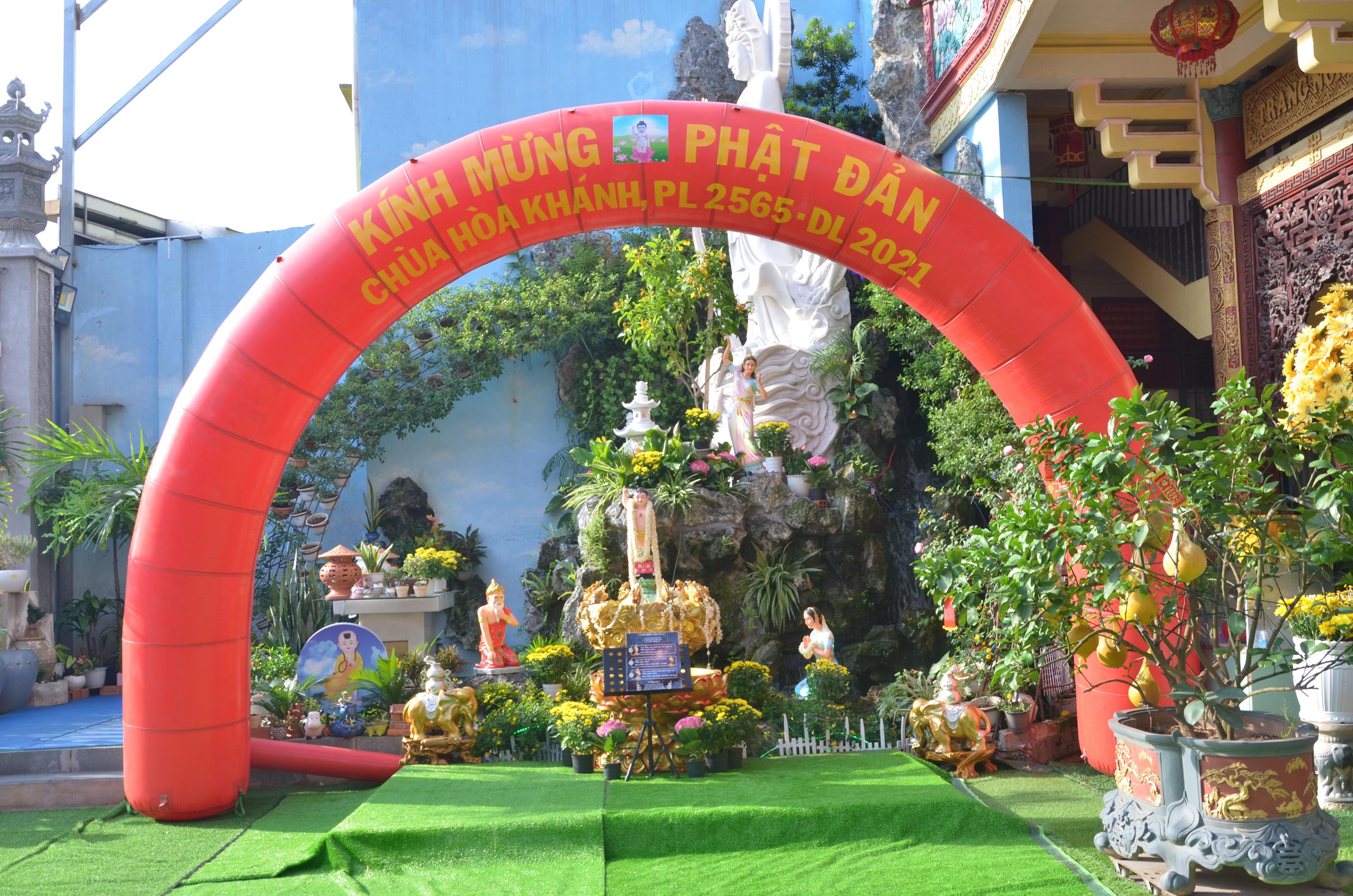 Vườn Lâm-tỳ-ni tại chùa Hòa Khánh - Ảnh: Nguyên Tài Vườn Lâm-tỳ-ni tại chùa Hòa Khánh - Ảnh: Nguyên Tài