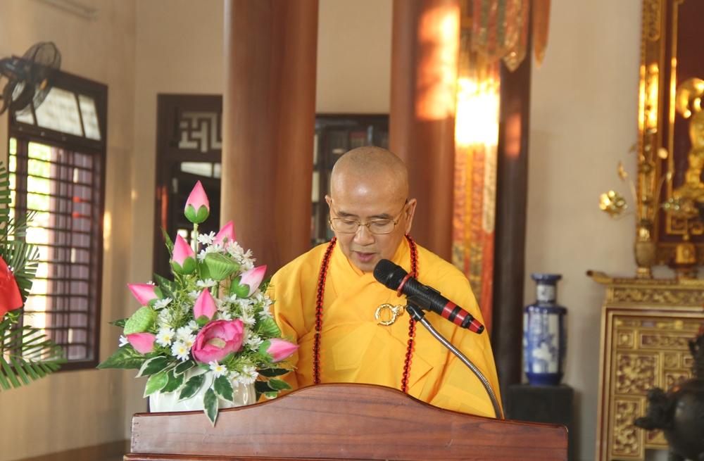 Hòa thượng Thích Khế Chơn tuyên đọc Thông điệp Phật đản Phật lịch 2565 Hòa thượng Thích Khế Chơn tuyên đọc Thông điệp Phật đản Phật lịch 2565