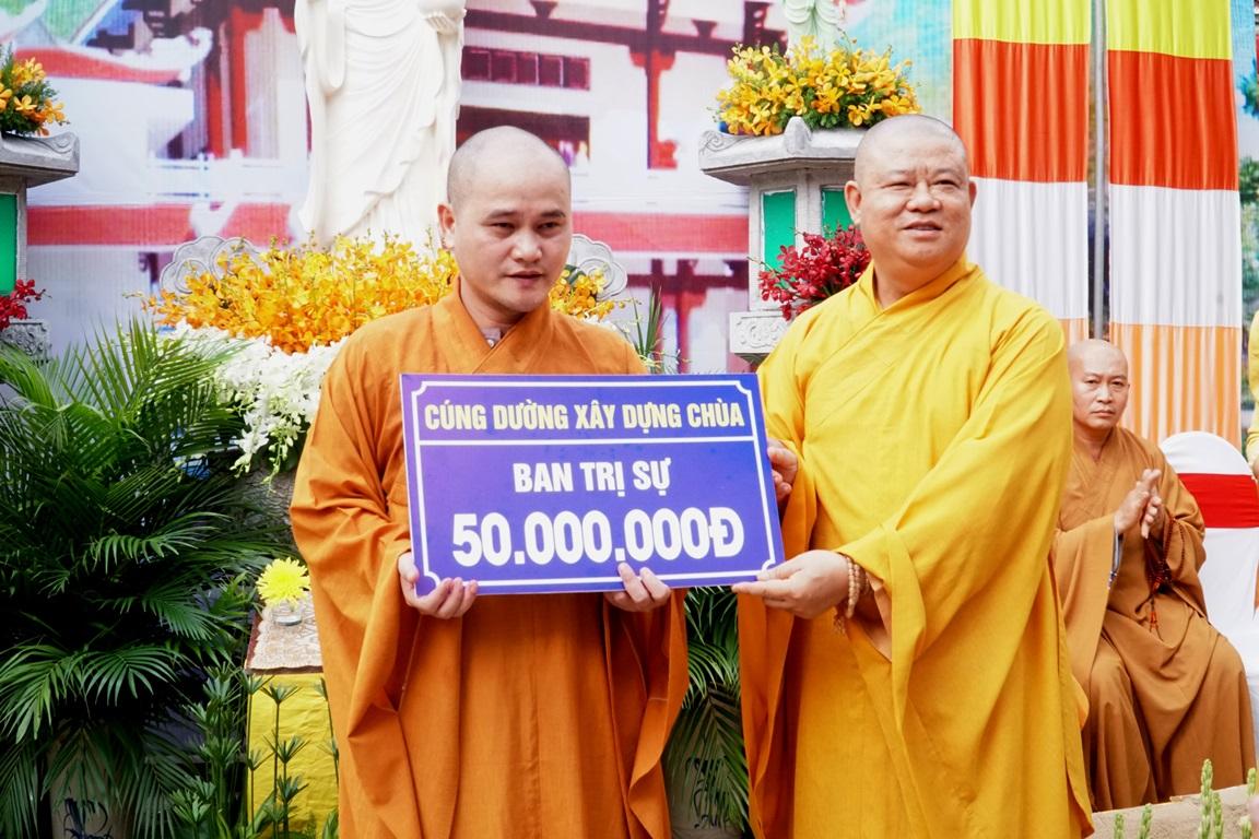 Ban Trị sự GHPGVN huyện ủng hộ xây dựng Ban Trị sự GHPGVN huyện ủng hộ xây dựng