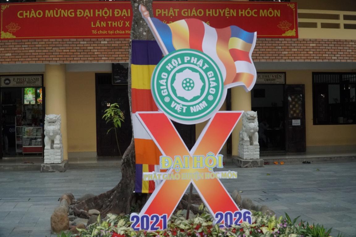 Biểu tượng của Đại hội Phật giáo huyện Hóc Môn