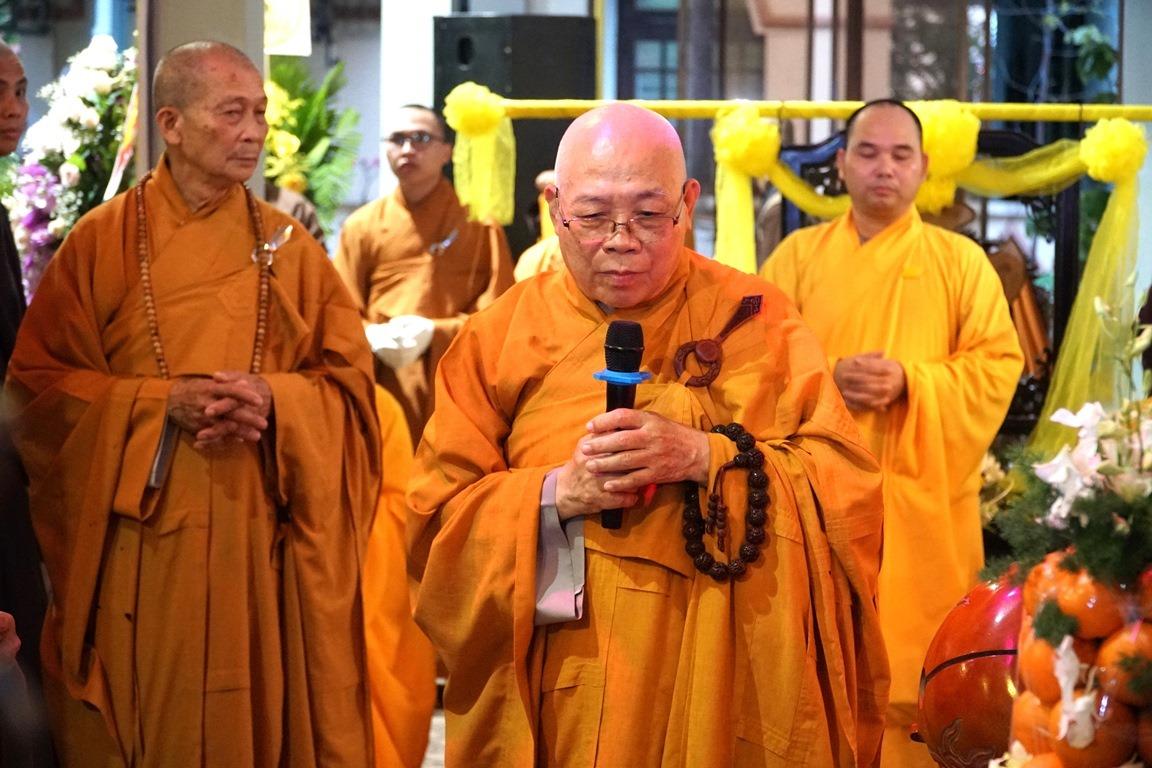 Hòa thượng Thích Quảng Xả cảm tạ tri ân đến các đoàn đến viếng tang, tưởng niệm Hòa thượng Thích Quảng Xả cảm tạ tri ân đến các đoàn đến viếng tang, tưởng niệm