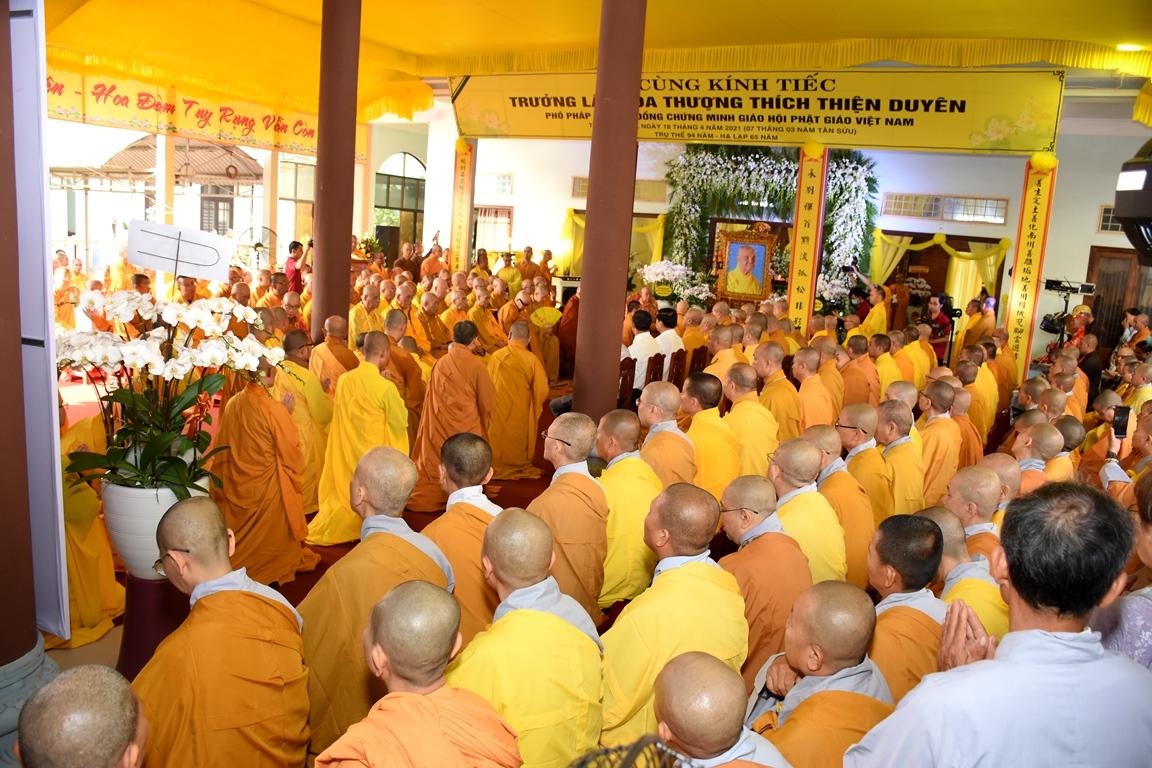 Quang cảnh lễ tưởng niệm - Ảnh: Ban TTTT Phật giáo Quảng Nam